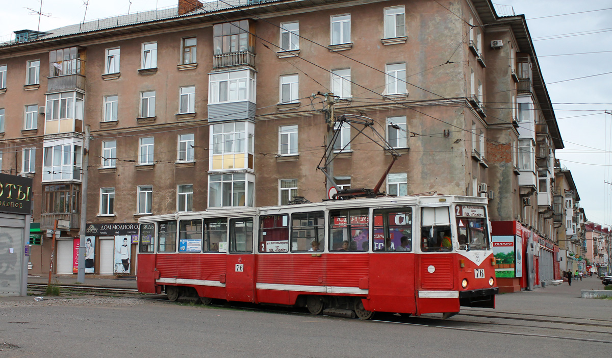 Omsk, 71-605 (KTM-5M3) № 76