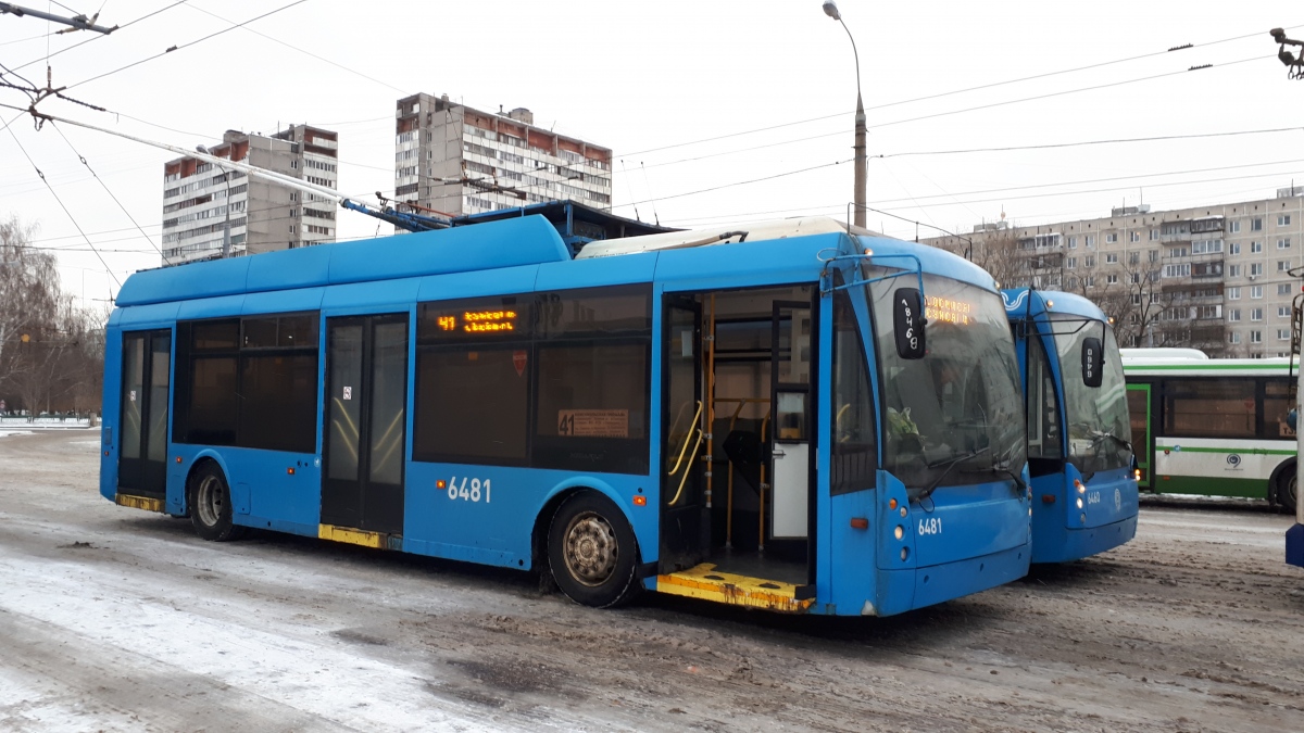 Москва, Тролза-5265.00 «Мегаполис» № 6481