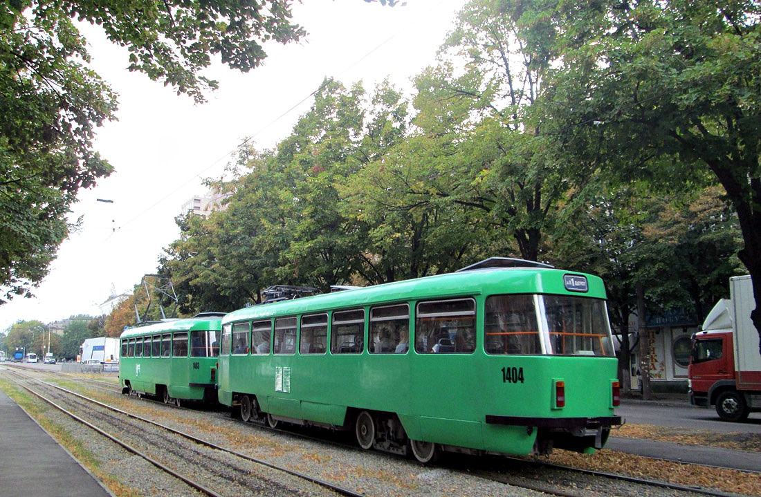 Днепр, Tatra T3DC2 № 1404