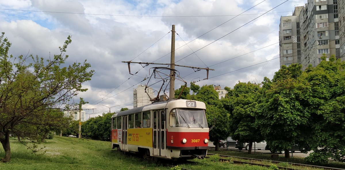 Харьков, Tatra T3SUCS № 3087