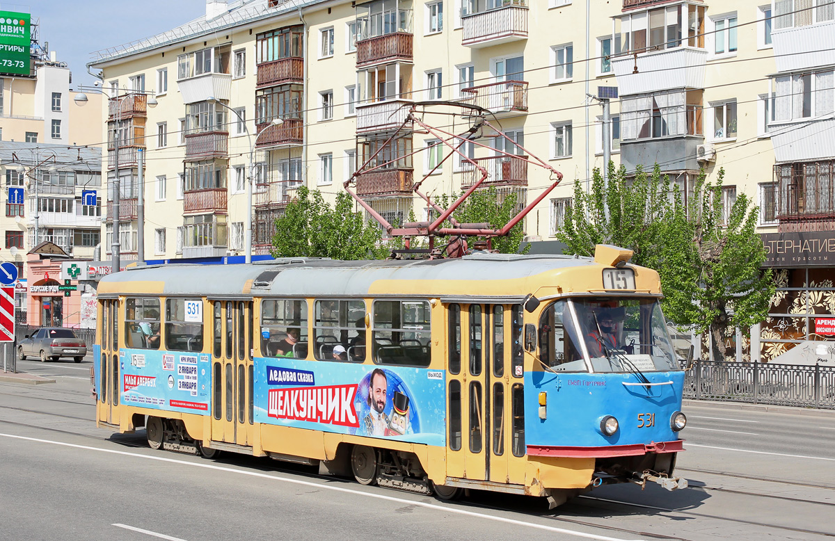 Екатеринбург, Tatra T3SU № 531