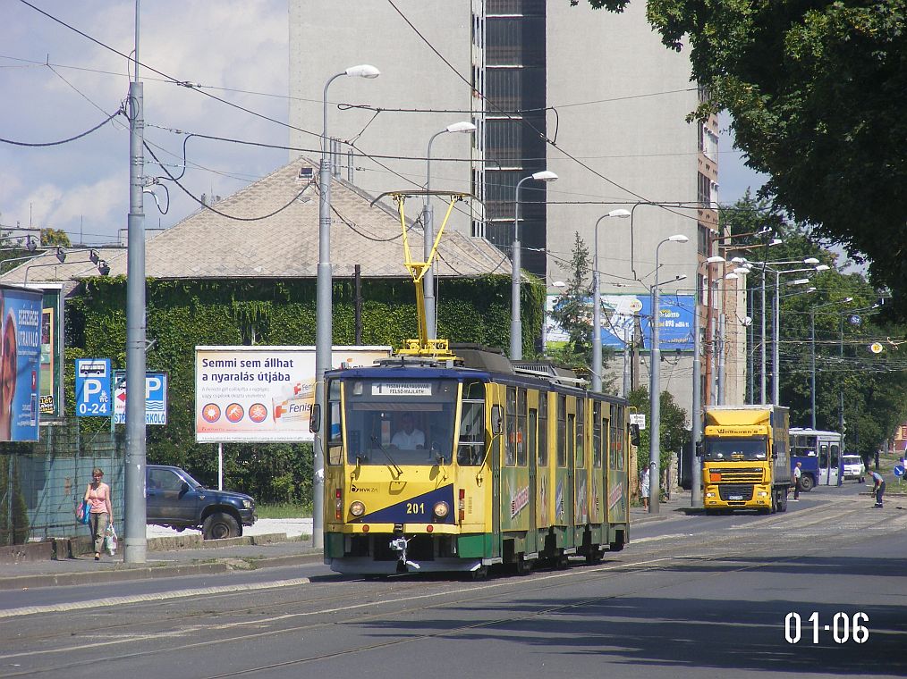 Мишкольц, Tatra KT8D5 № 201