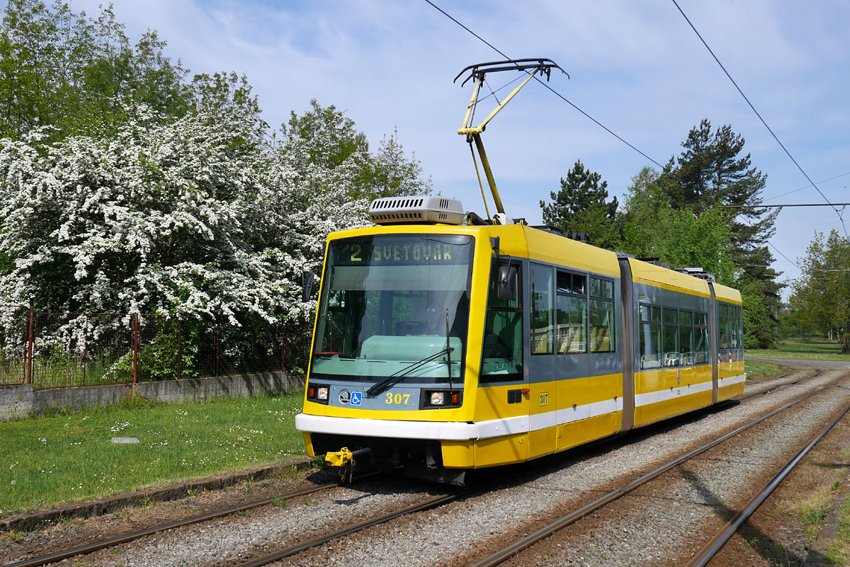 Пльзень, Škoda 03T3 Astra № 307