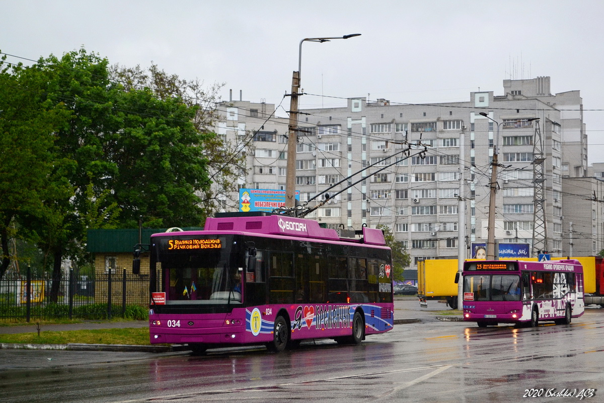 Кременчуг, Богдан Т70117 № 034