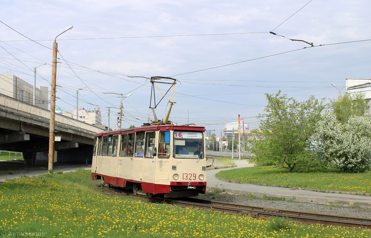 Челябинск, 71-605 (КТМ-5М3) № 1329