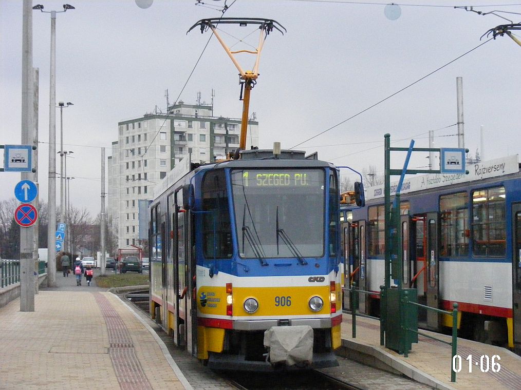 Сегед, Tatra T6A2 № 906 Сегед, Tatra T6A2 № 906