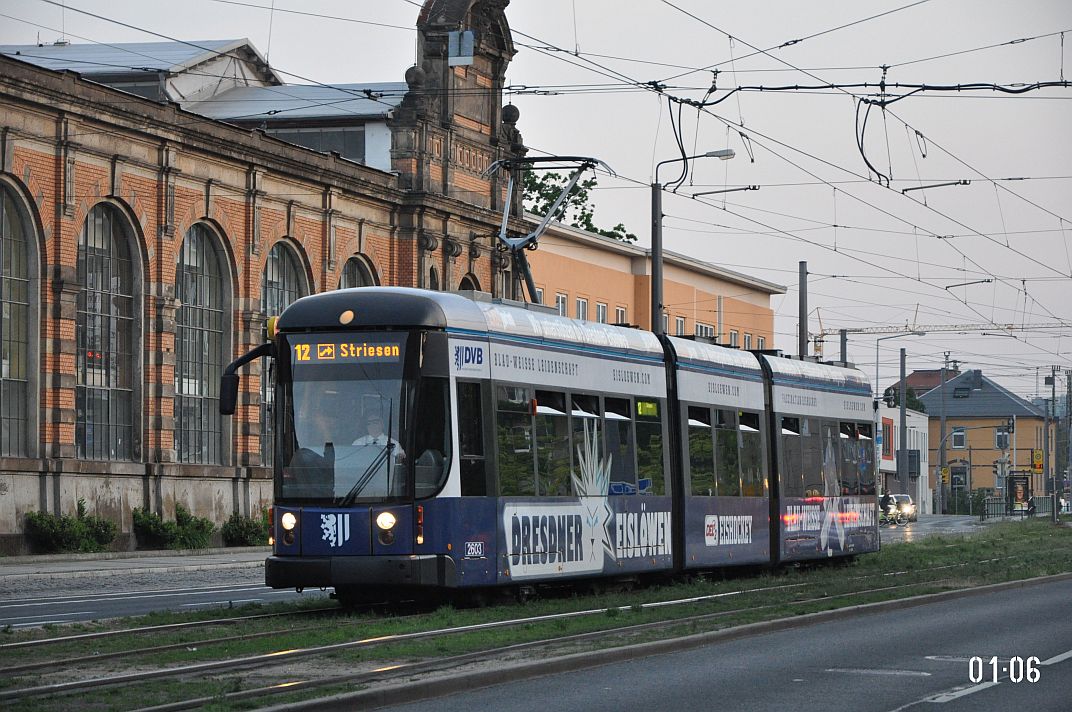 Дрезден, Bombardier NGT D8 DD 	 № 2603 Дрезден, Bombardier NGT D8 DD 	 № 2603