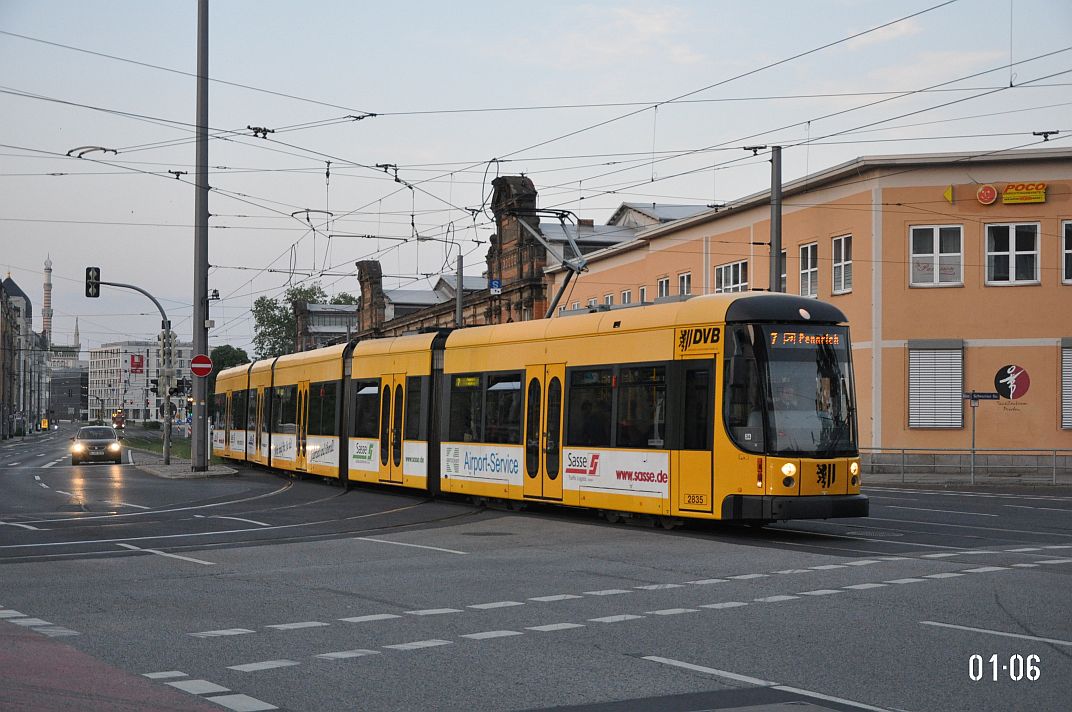 Дрезден, Bombardier NGT D12 DD № 2835