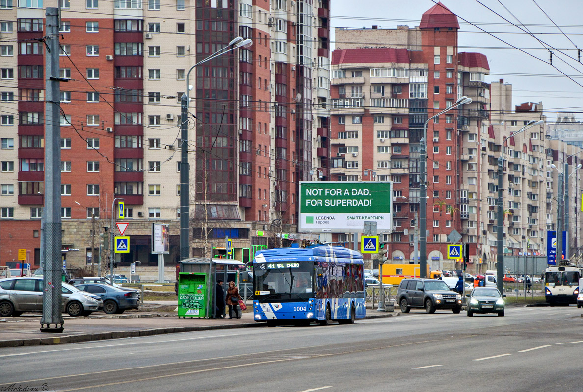 Санкт-Петербург, Тролза-5265.08 «Мегаполис» № 1004