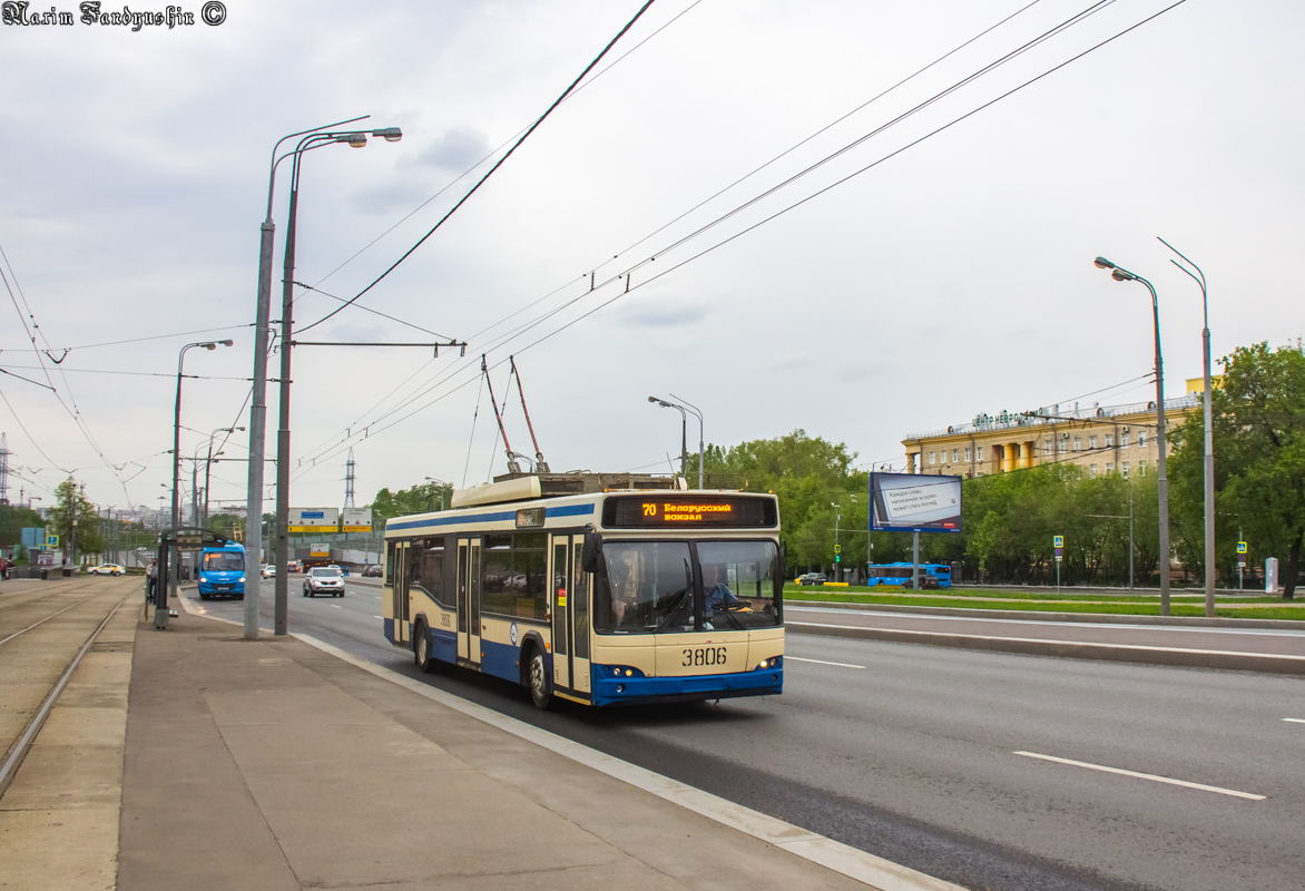 Москва, СВАРЗ-МАЗ-6235.00 № 3806