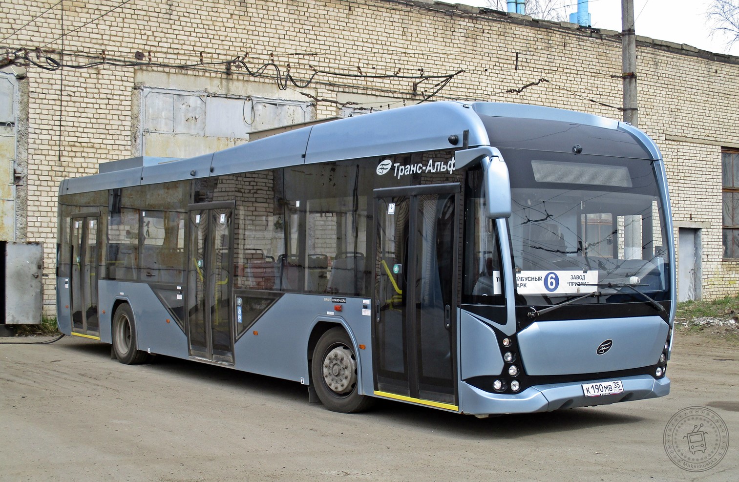 Рыбинск, ВМЗ-5298.02 «Сириус» № К 190 МВ 35