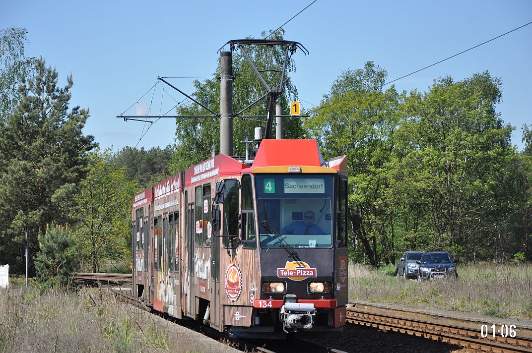 Котбус, Tatra KTNF6 № 134