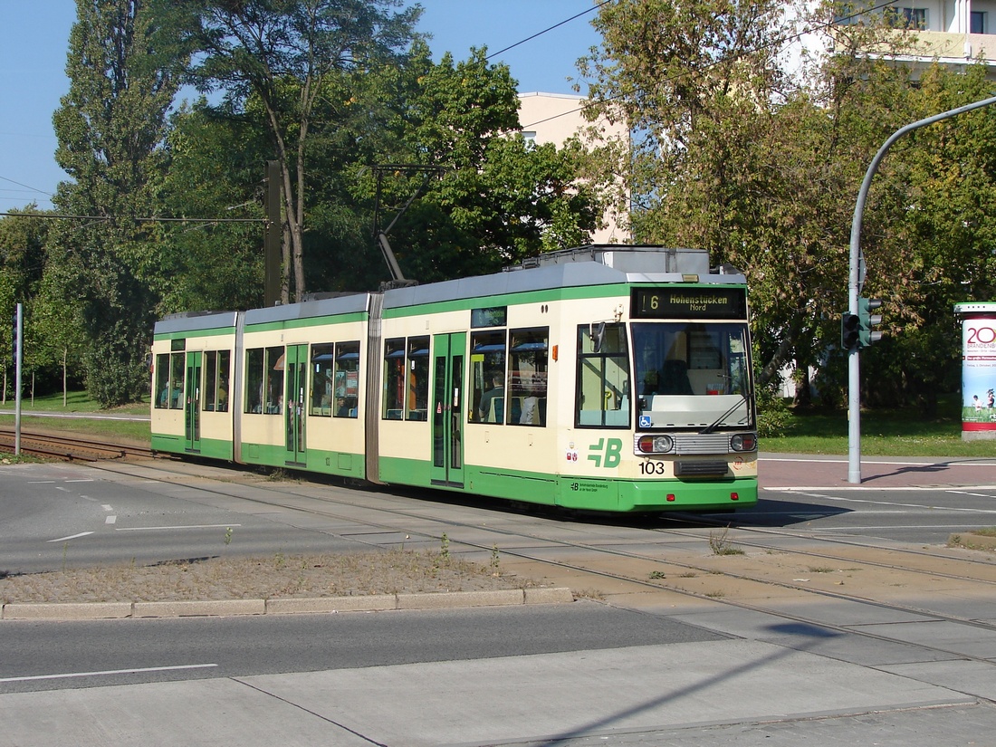 Бранденбург-на-Хафеле, Duewag MGT6D № 103