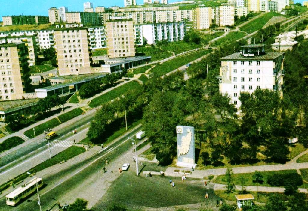 Владивосток — Исторические фотографии — троллейбус