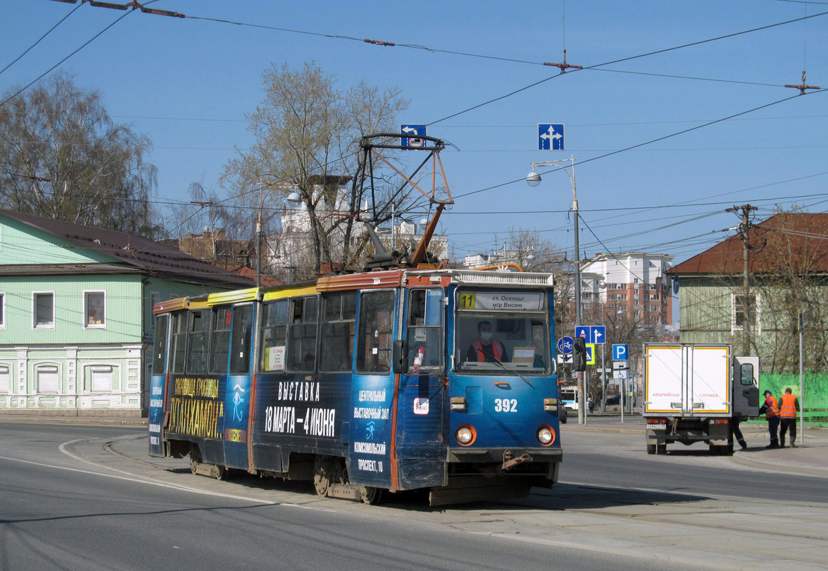 Пермь, 71-605 (КТМ-5М3) № 392