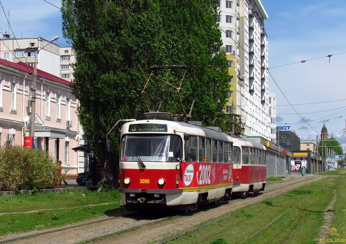 Харьков, Tatra T3SUCS № 3096