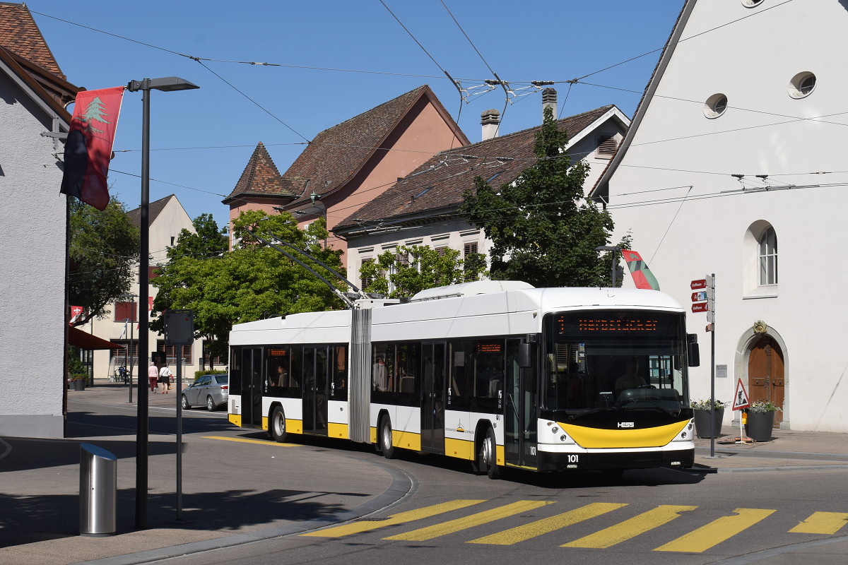 Шаффхаузен, Hess SwissTrolley 3 (BGT-N2C) № 101