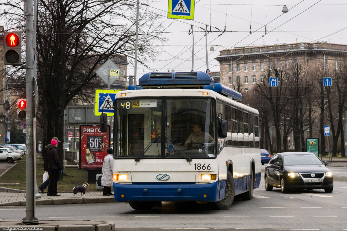 Санкт-Петербург, БТЗ-52768Т № 1866