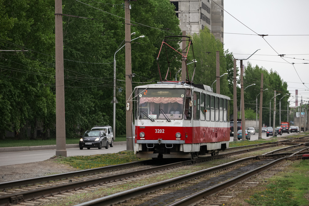 Barnaul, Tatra T6B5SU # 3202