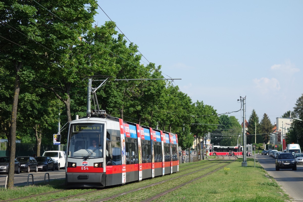Вена, Siemens ULF-B № 654 Вена, Siemens ULF-B № 654