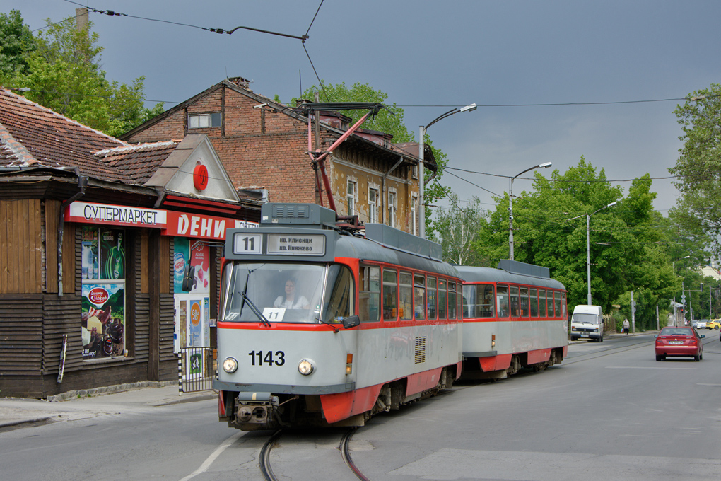 София, Tatra T4DC № 1143
