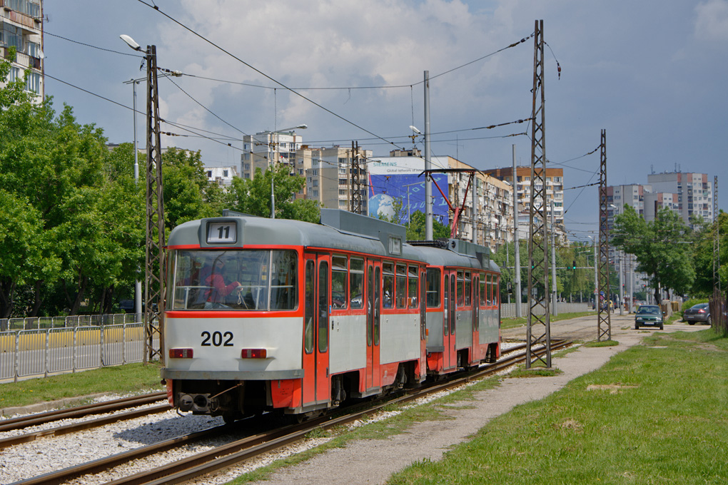 София, Tatra B4DC № 202