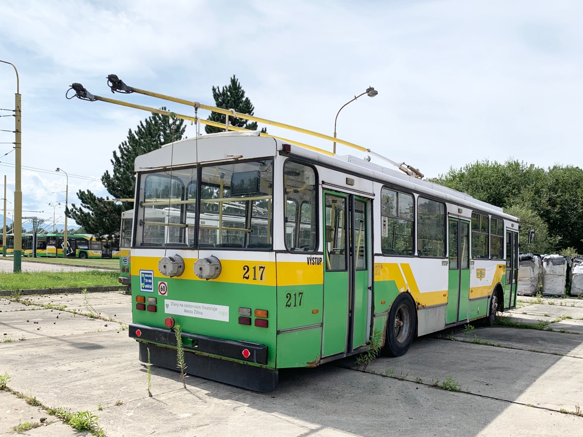 日利納, Škoda 14Tr14/7 # 217; 日利納 — Slávnostné rozlúčenie s trolejbusmi typu Škoda 14Tr & 15Tr (17.08.2019) • Farewell ceremony with Škoda 14Tr & 15Tr trolleybuses (17.08.2019)