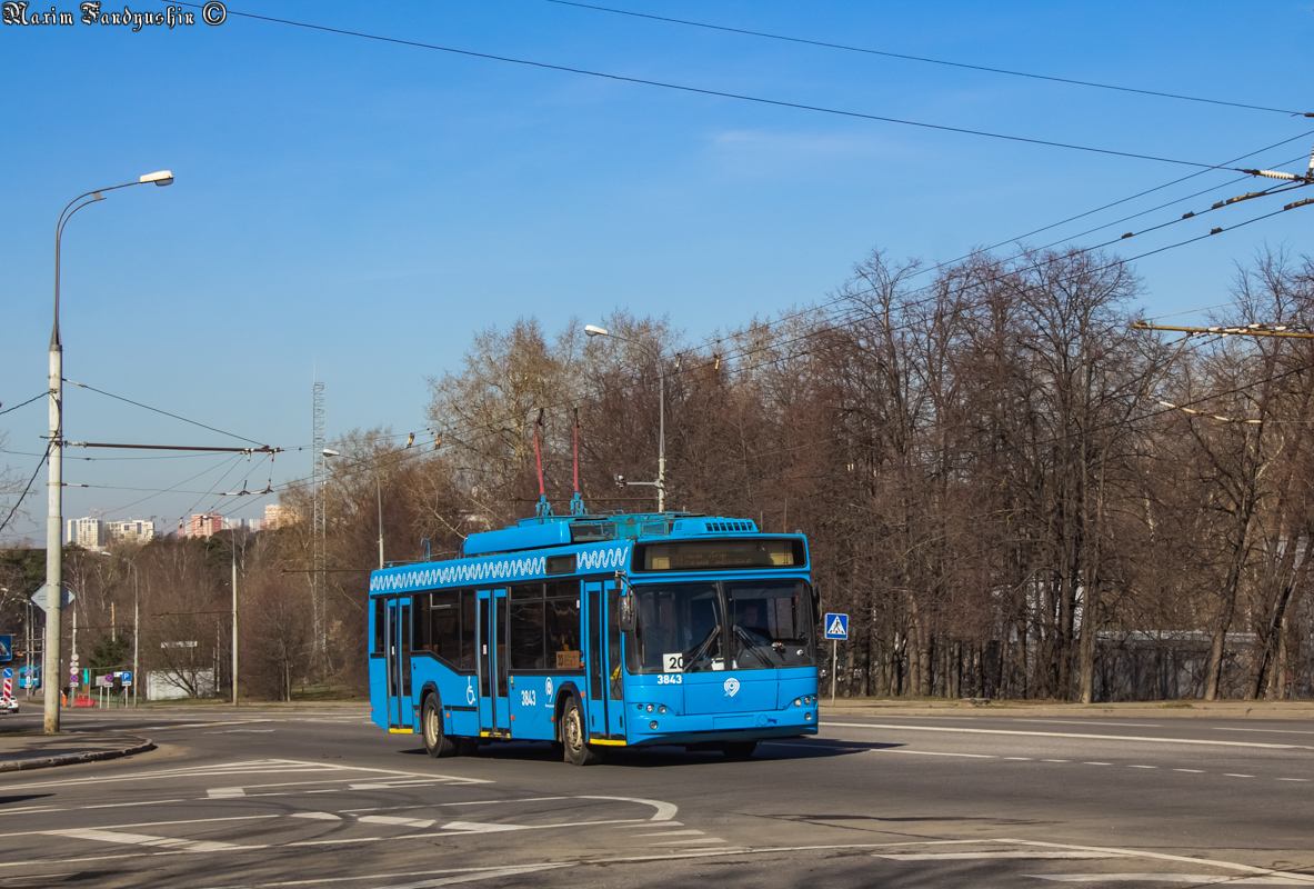 Москва, СВАРЗ-МАЗ-6235.00 № 3843