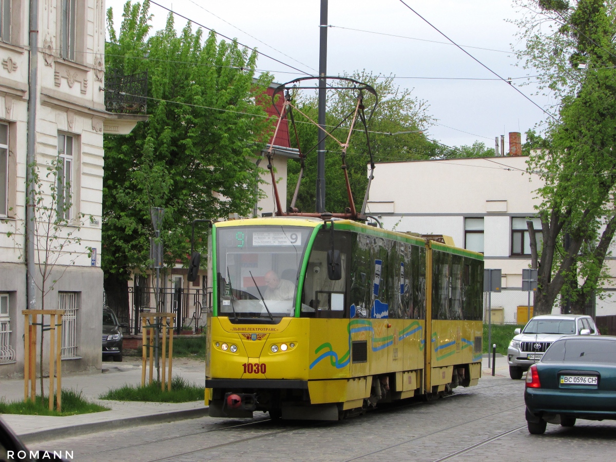 Lwów, Tatra KT4SU Nr 1030 Lwów, Tatra KT4SU Nr 1030