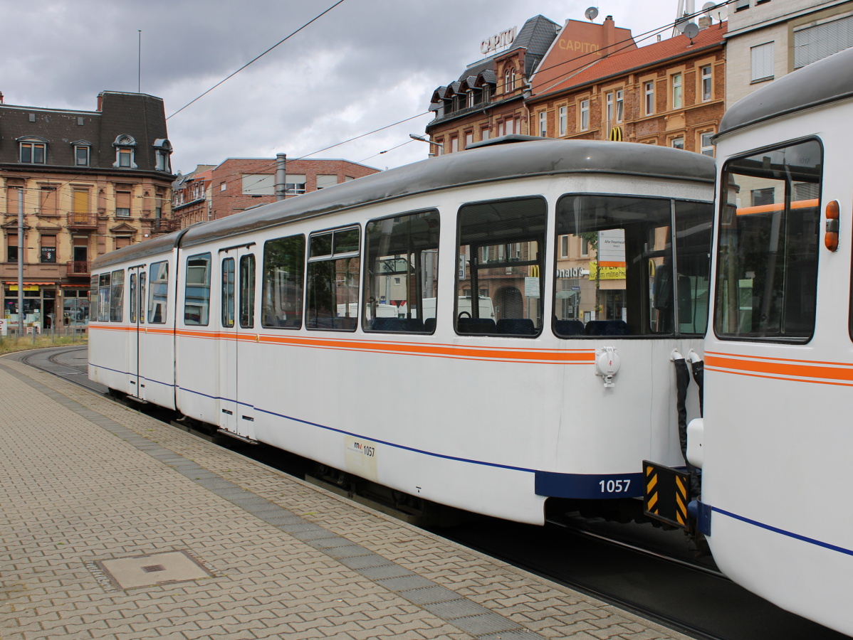 Rhein-Neckar, Duewag EB6 Nr. 1057