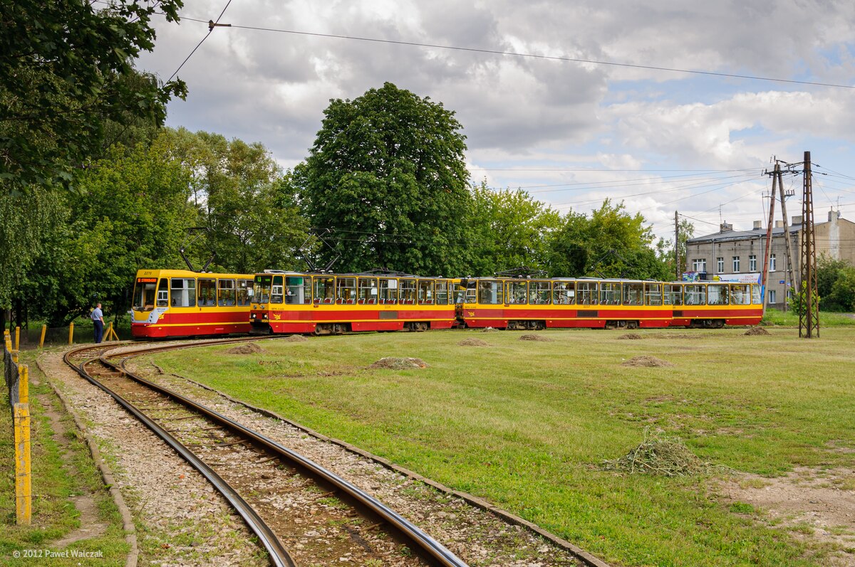 Łódź, Konstal 805Na — 2236; Łódź, Konstal 805Na — 2237; Łódź — Loops and terminuses