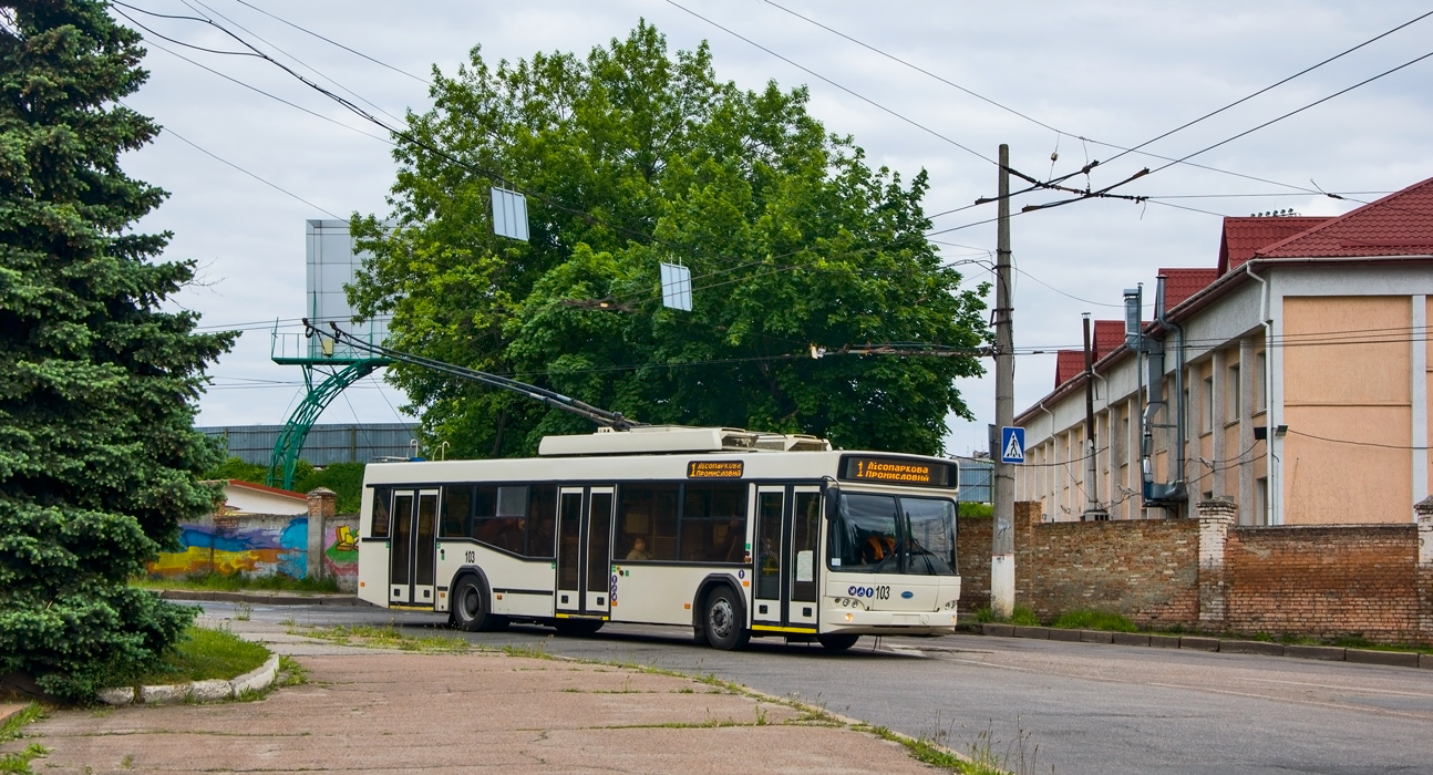 Кропивницки, Дніпро Т103 № 103 Кропивницки, Дніпро Т103 № 103