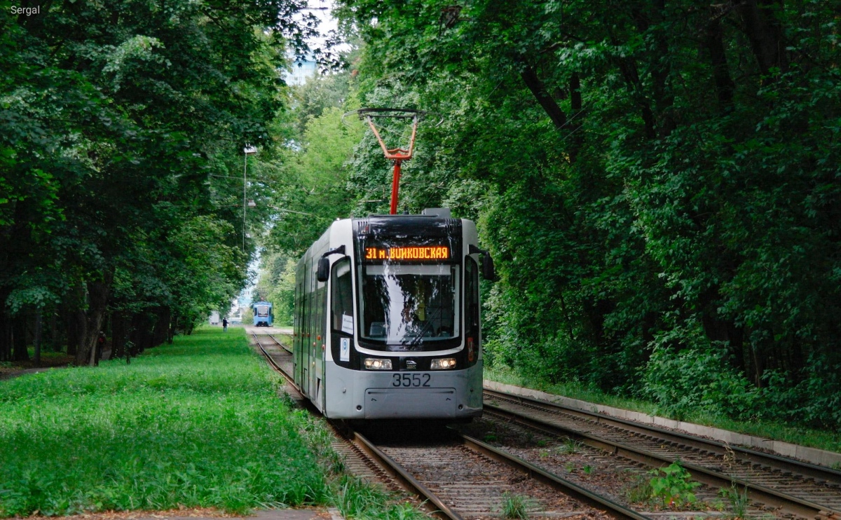 Moscow, 71-414 (Pesa Fokstrot) № 3552