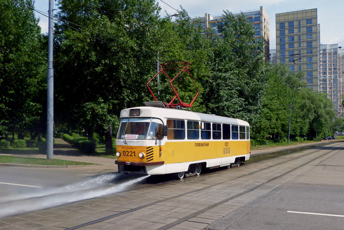 Moskau, Tatra T3SU Nr. 0221