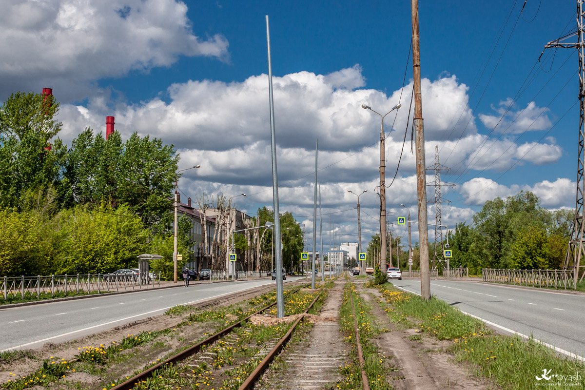 Казань — Реконструкции трамвайных линий