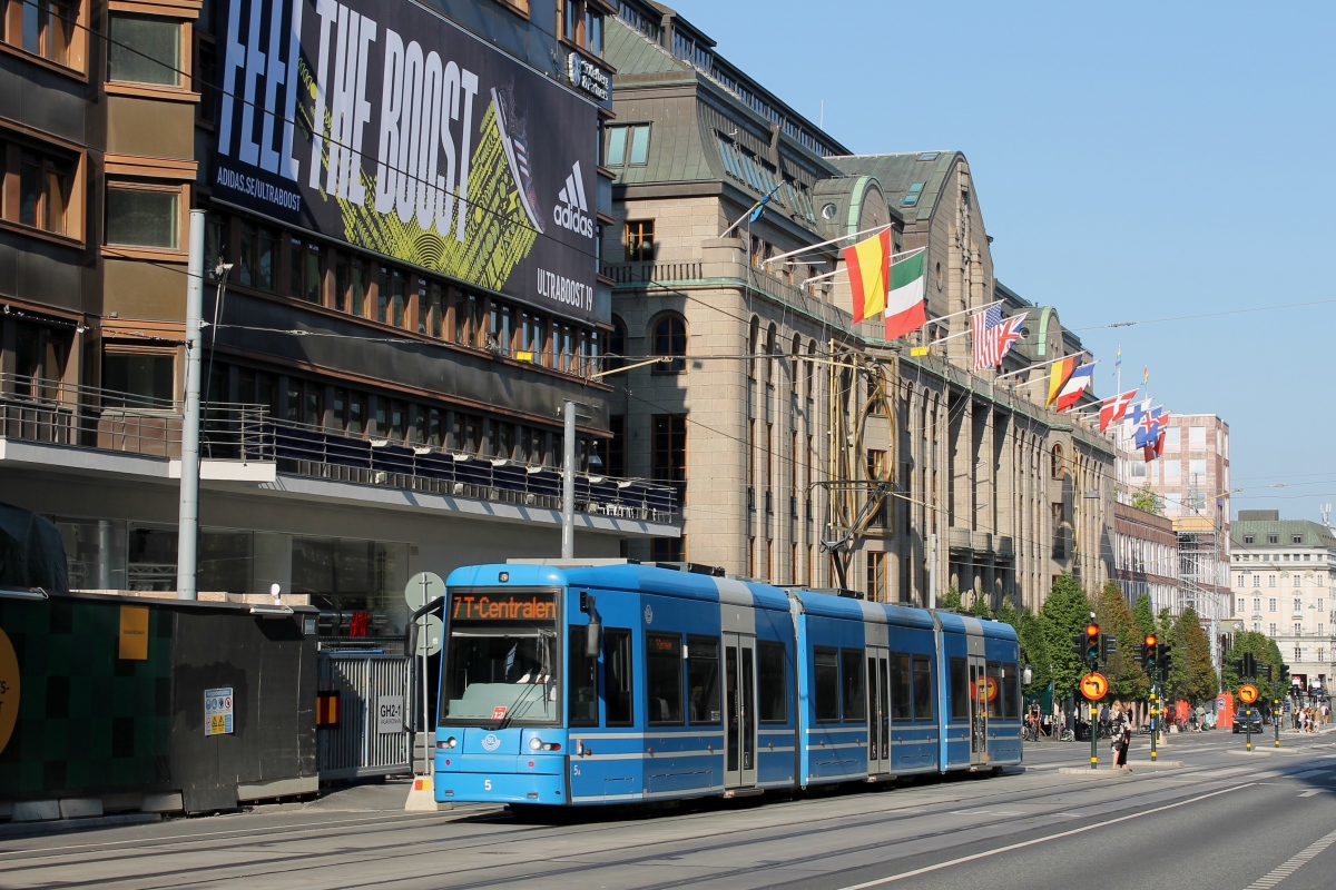 Stockholm, Bombardier Flexity Classic N°. 5