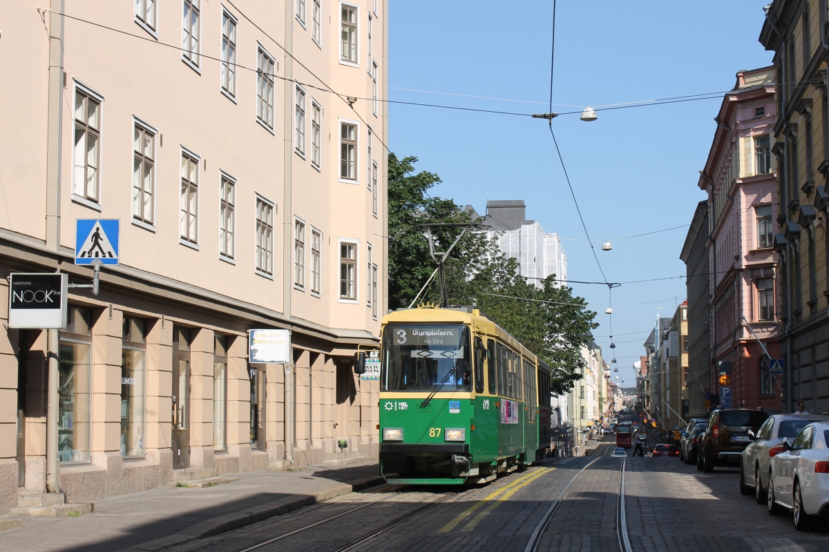 Хельсинки — Эспоо, Valmet MLNRV2 № 87