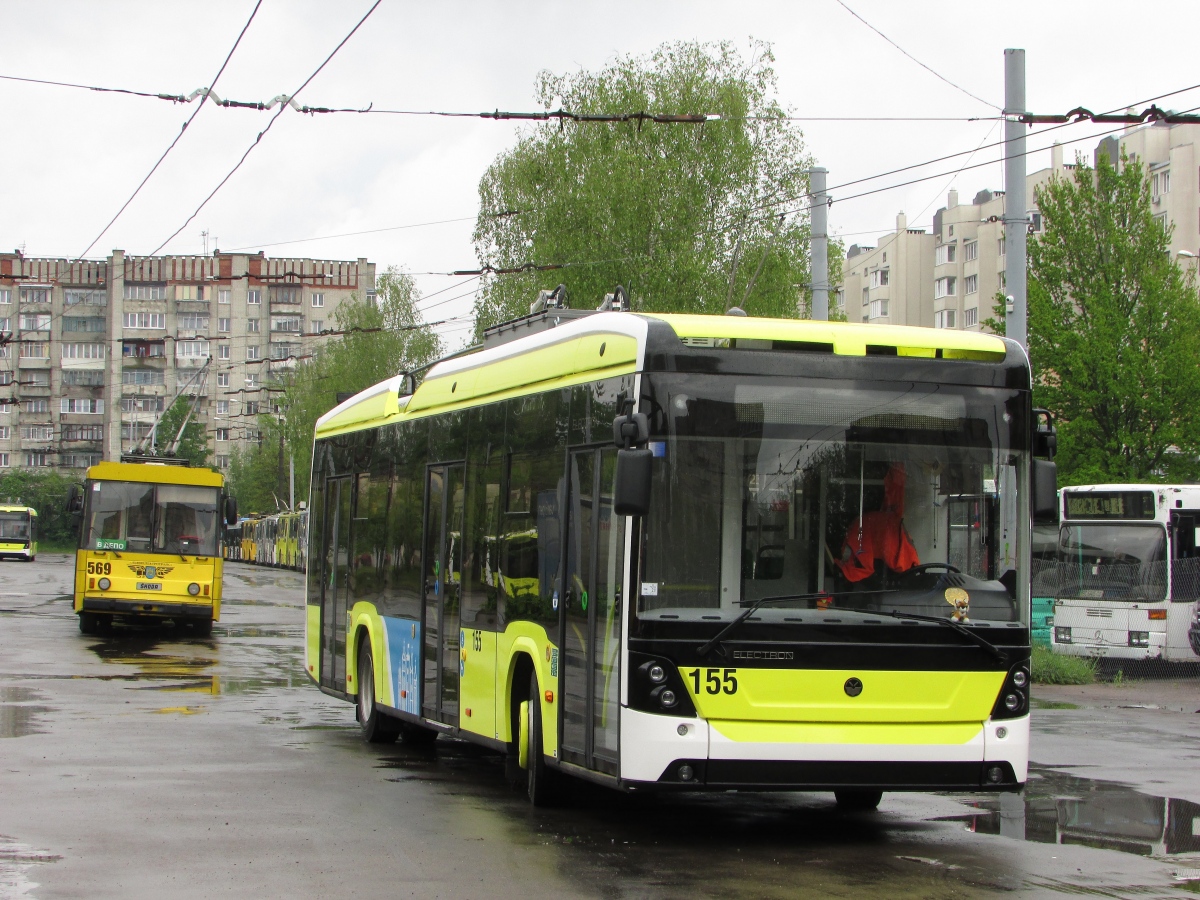 Львов, Electron T19102 № 155