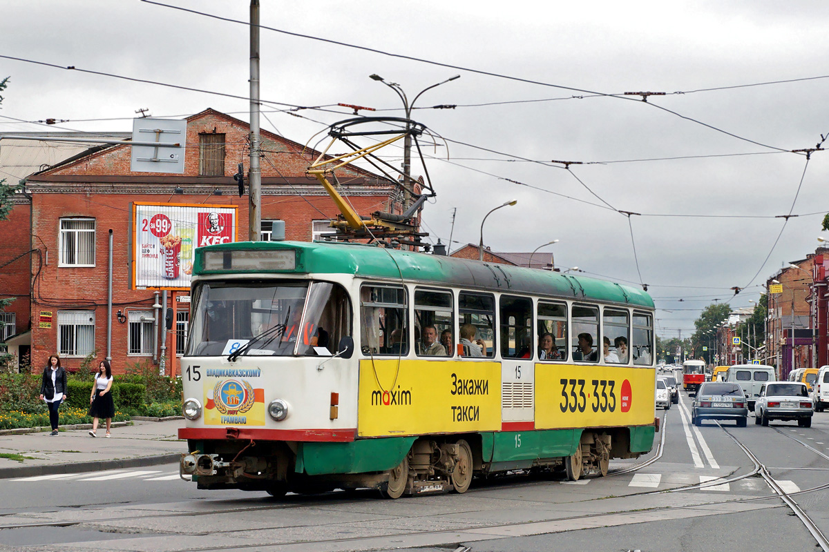 Владикавказ, Tatra T4DM № 15