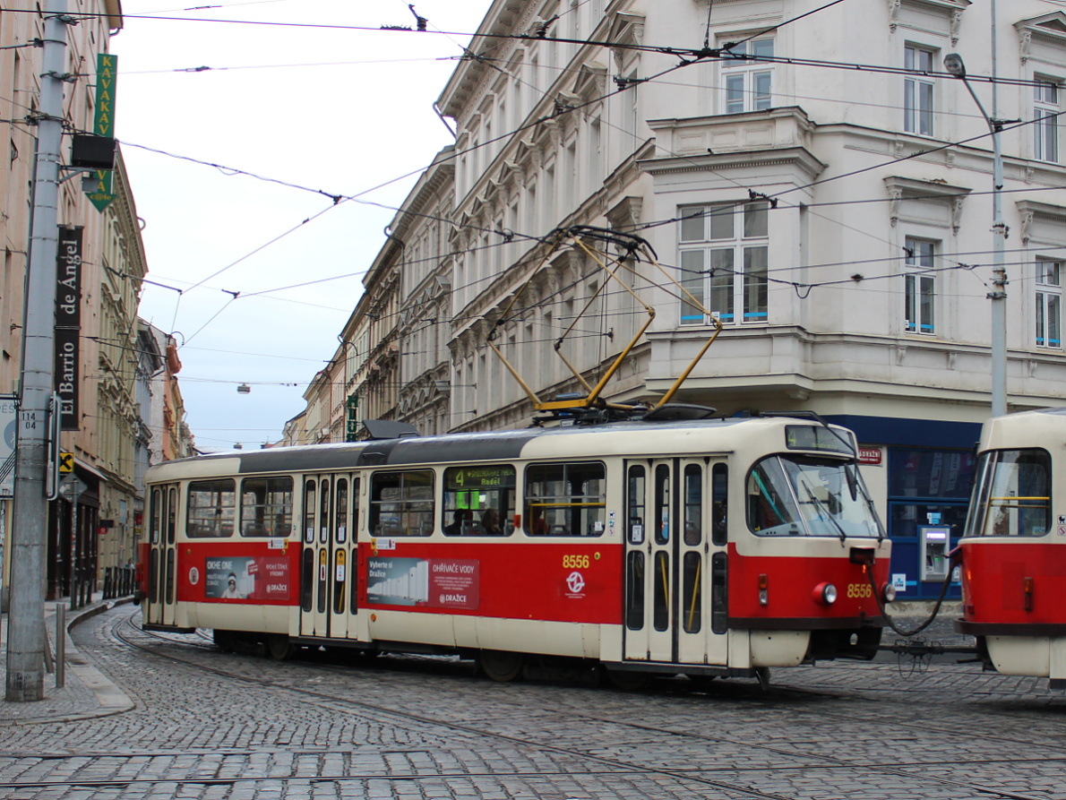 Прага, Tatra T3R.P № 8556