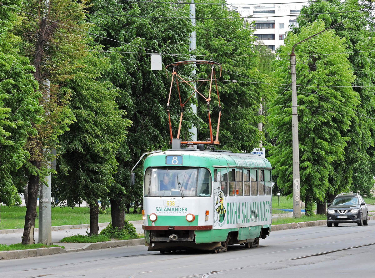 Харьков, Tatra T3SUCS № 638
