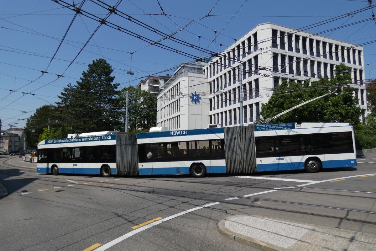Цюрих, Hess lighTram (BGGT-N2C) № 69