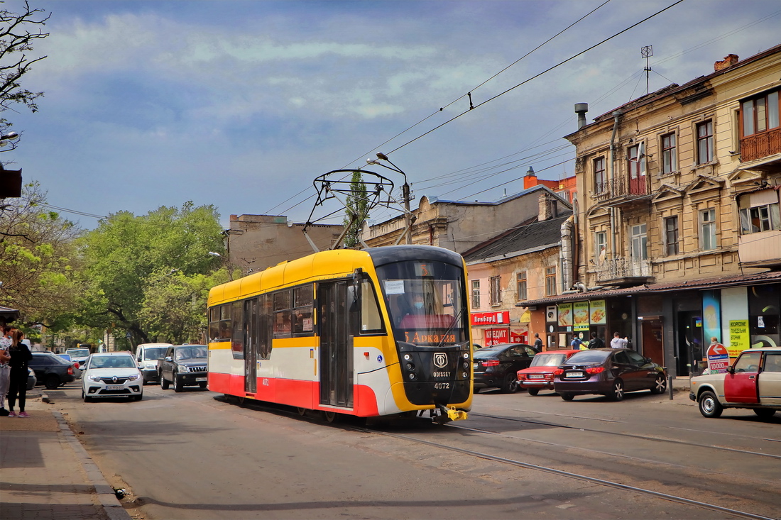 Одесса, T3 КВП Од «Одиссей» № 4072