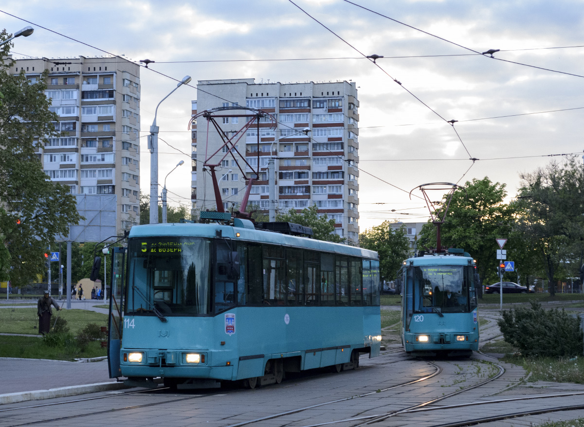 Минск, БКМ 60102 № 114; Минск, БКМ 60102 № 120