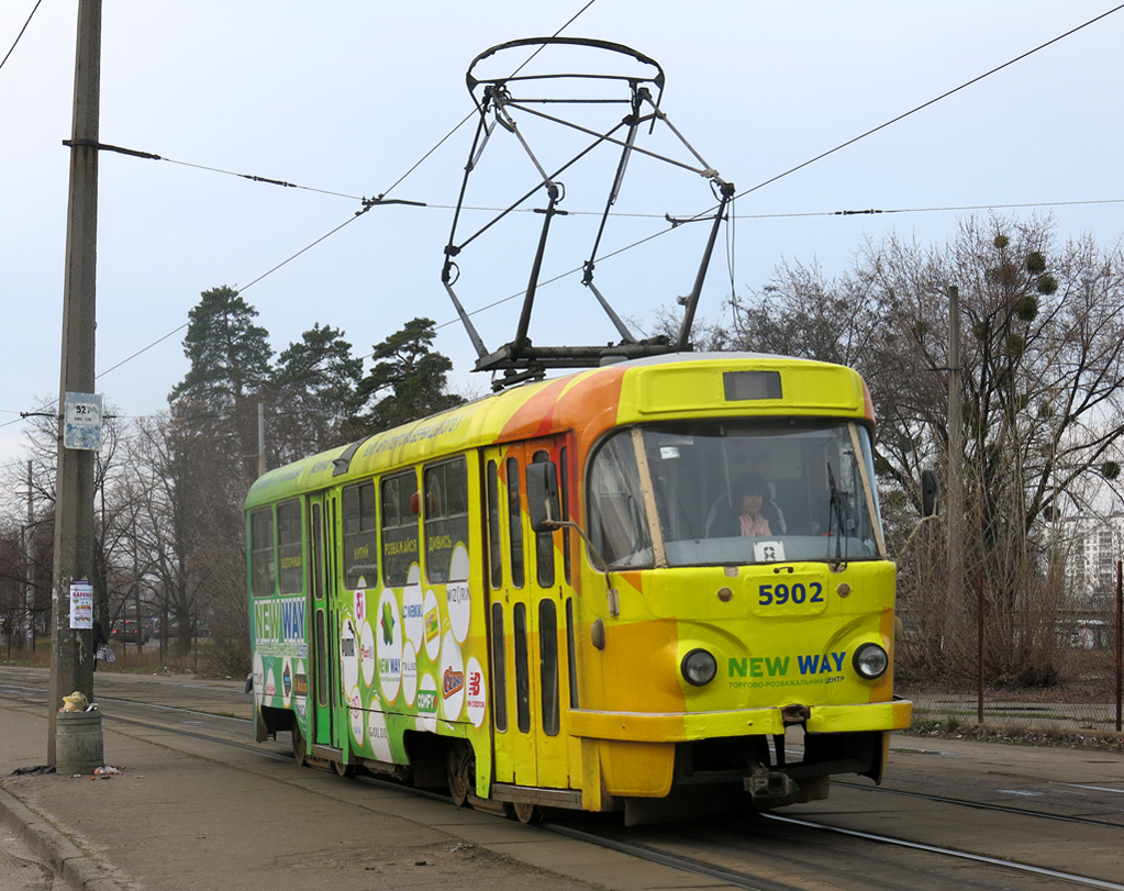 Киев, Tatra T3P № 5902
