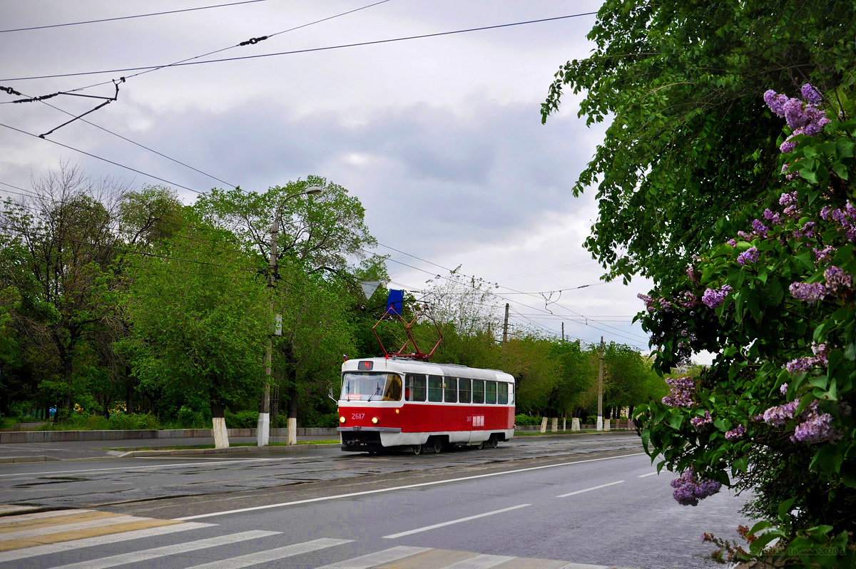 Волгоград, Tatra T3SU (двухдверная) № 2617
