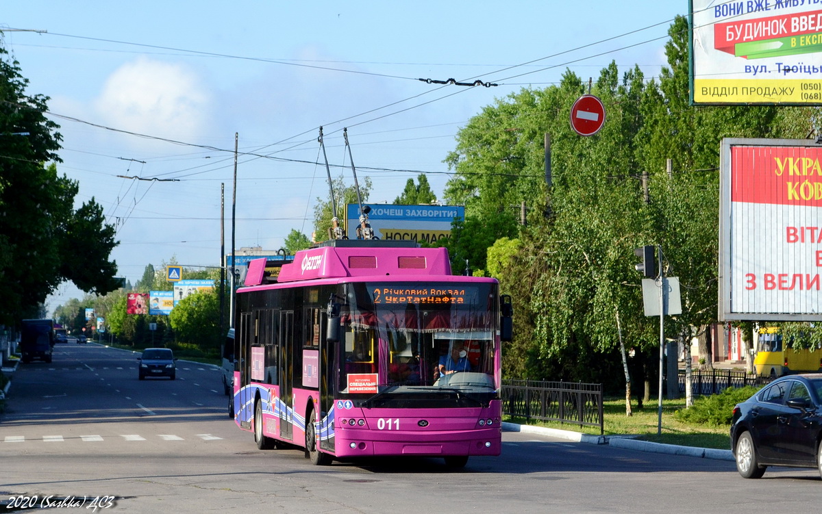 Кременчуг, Богдан Т70117 № 011