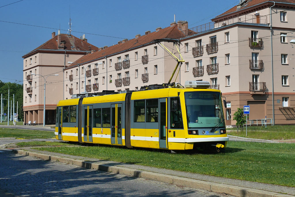 Пльзень, Škoda 03T3 Astra № 307