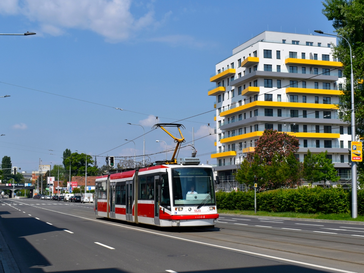 Брно, Škoda 03T7 Anitra № 1820