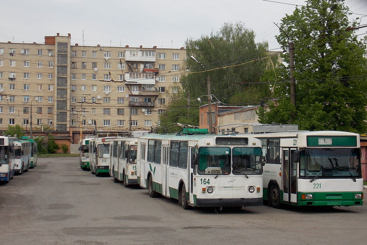 Lutsk, ZiU-682V-012 [V0A] # 164; Lutsk — Trolley-bus hous